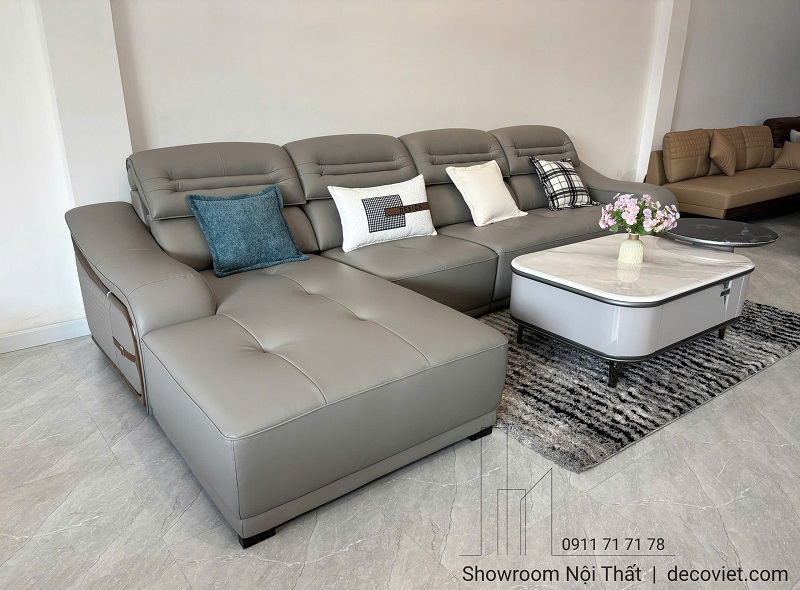 mẫu sofa da hiện đại 1150T cho nhà phố và biệt thự