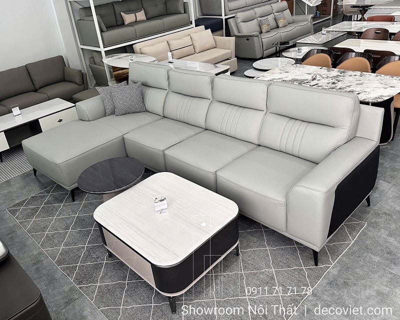 Sofa Da Nhập Khẩu 1105T – lựa chọn tinh tế cho gia đình
