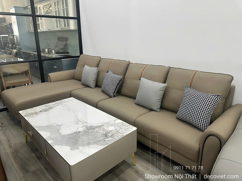 mẫu sofa góc L hiện đại cho căn hộ chung cư cao cấp