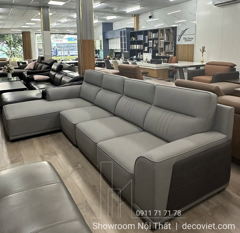 sofa da hiện đại