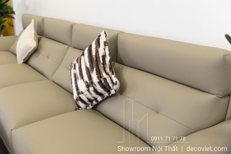 Ghế sofa da cao cấp thiết kế hiện đại, phù hợp căn hộ chung cư, nhà phố, biệt thự