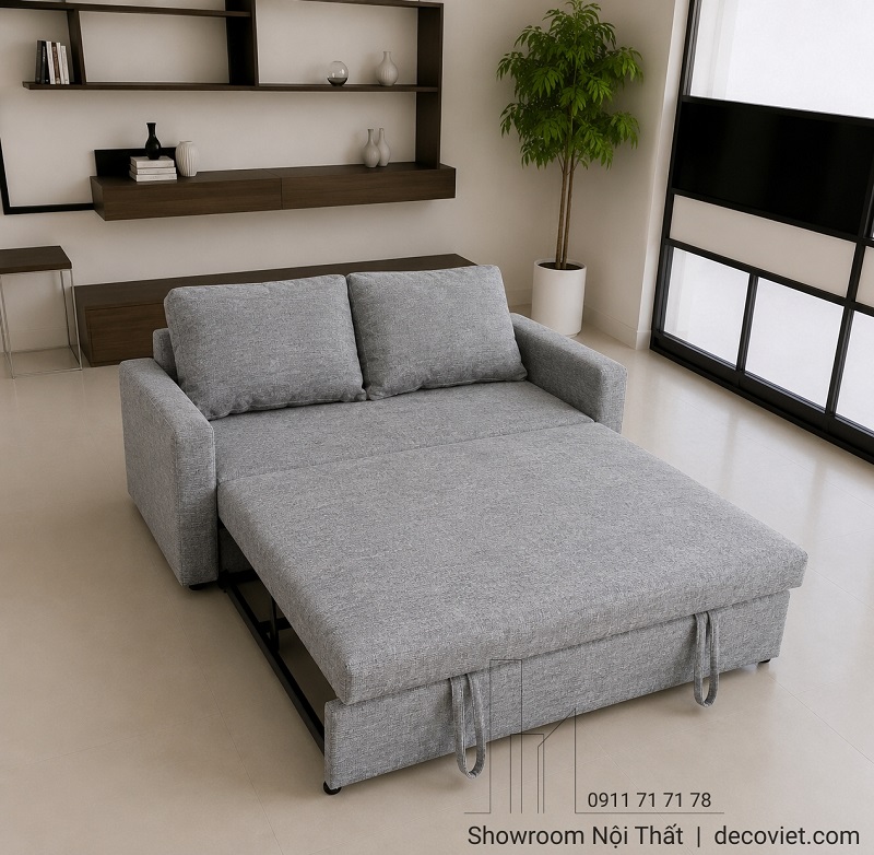 Sofa giường 1161T tiết kiệm diện tích, phù hợp chung cư nhỏ
