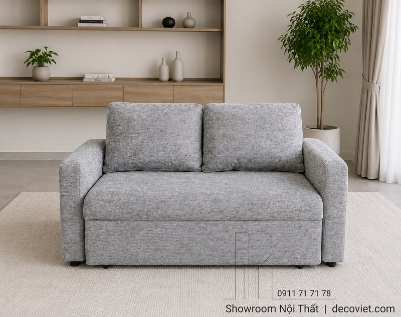 Tối ưu không gian sống với sofa bed thông minh 1161T