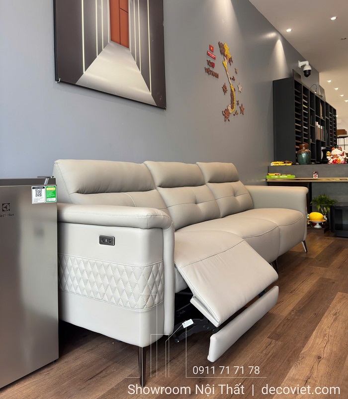 ghế sofa chỉnh điện cao cấp, thiết kế hiện đại