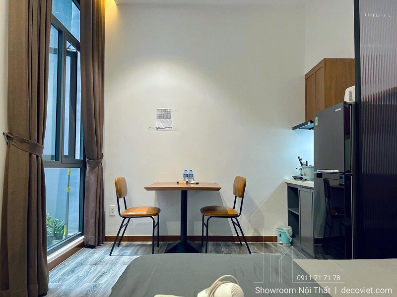 thiết kế thi công căn hộ dịch vụ studio tphcm