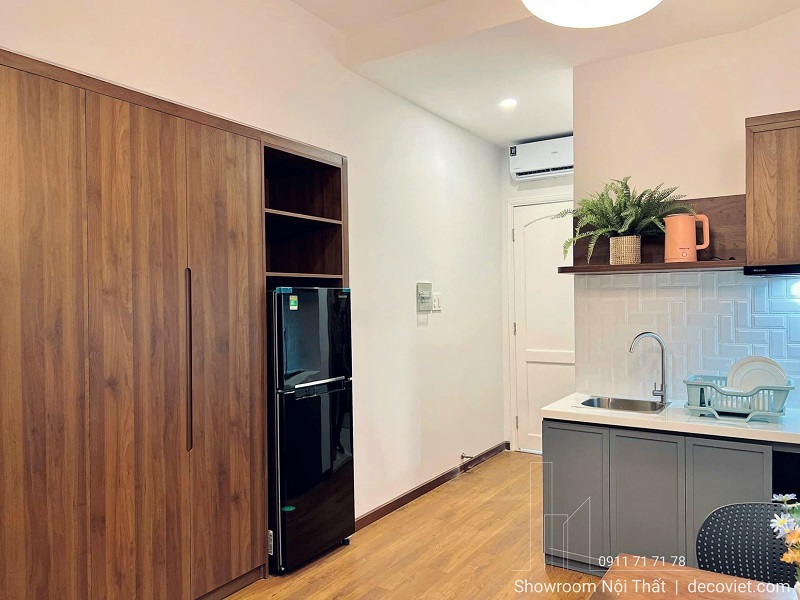 thi công căn hộ dịch vụ giá rẻ nhưng vẫn thẩm mỹ