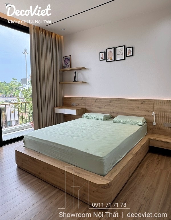thi công nội thất phòng ngủ biệt thự