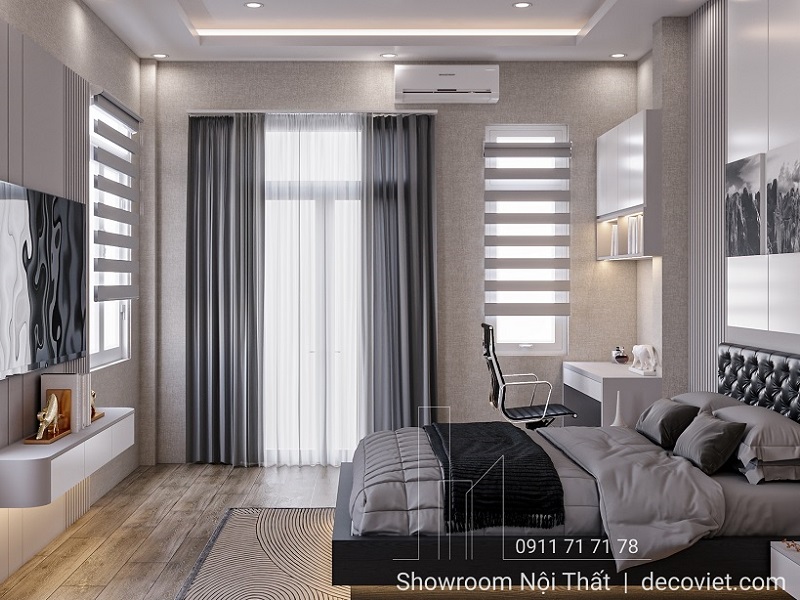 Thiết Kế 4 Phòng Ngủ Nhà Phố Hiện Đại Tại Nhà Bè