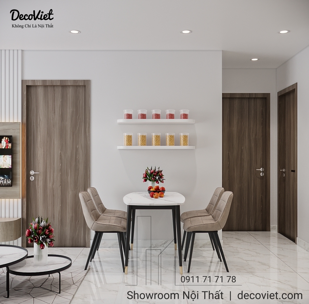 Thiết kế căn hộ 2 phòng ngủ Vinhomes Grand Park quận 9