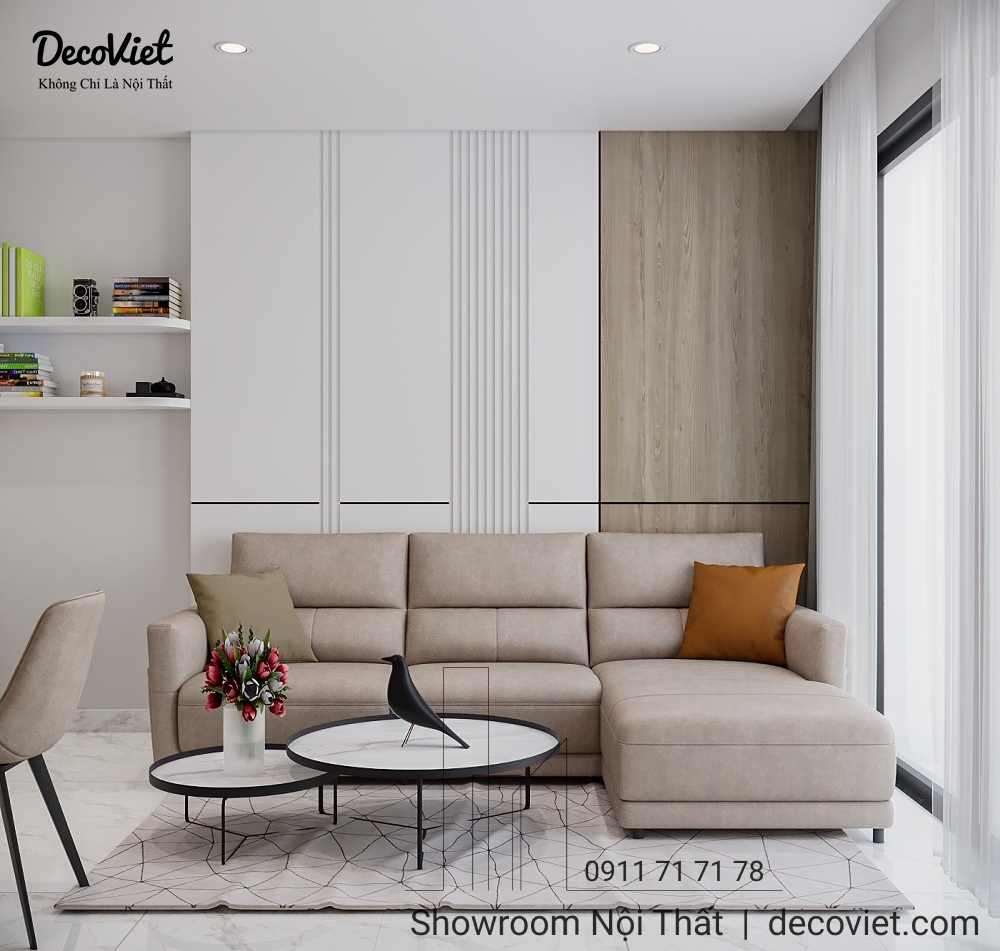 Thiết Ké Nội Thất Phòng Khách Căn Hộ Vinhomes Grand Park