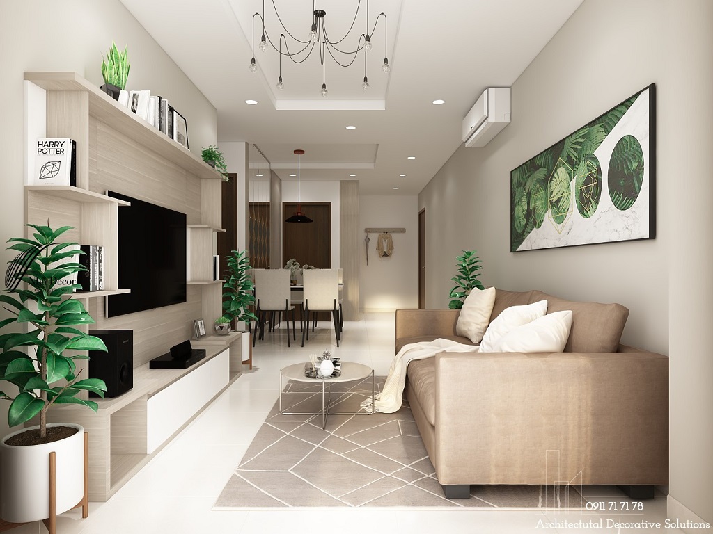 Phong cách thiết kế nội thất chung cư đẹp sáng tạo