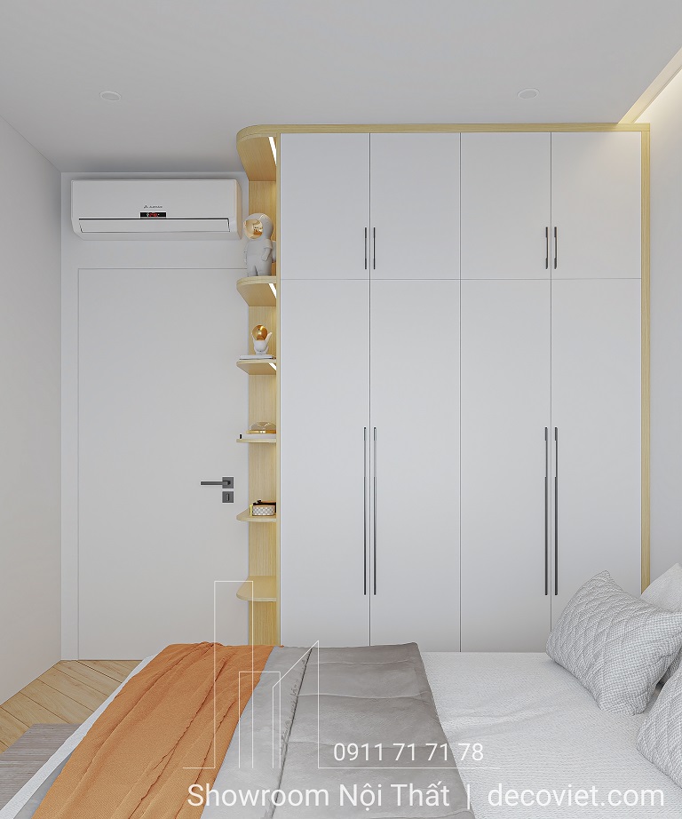thiết kế nội thất phòng ngủ chung cư đẹp