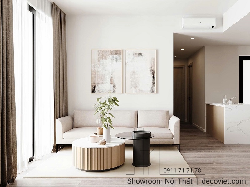 Thiết Kế Nội Thất Chung Cư Lumiere Boulevard 76m² 2PN