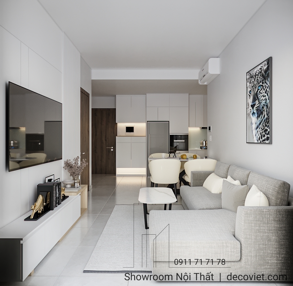 thiết kế nội thất chung cư hiện đại