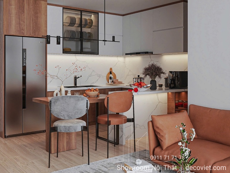 Thiết Kế Nội Thất Chung Cư 2PN Lumiere Boulevard Quận 9