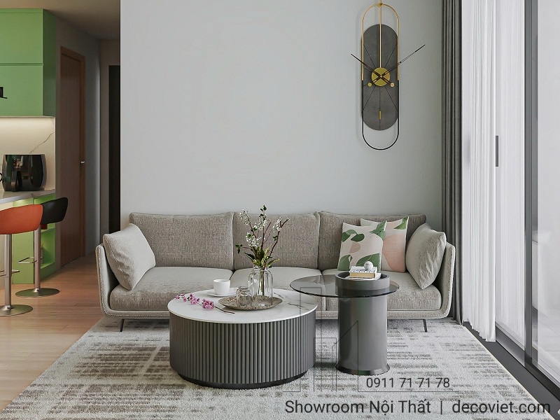 Thiết kế nội thất chung cư Lumiere Boulevard 2PN hiện đại