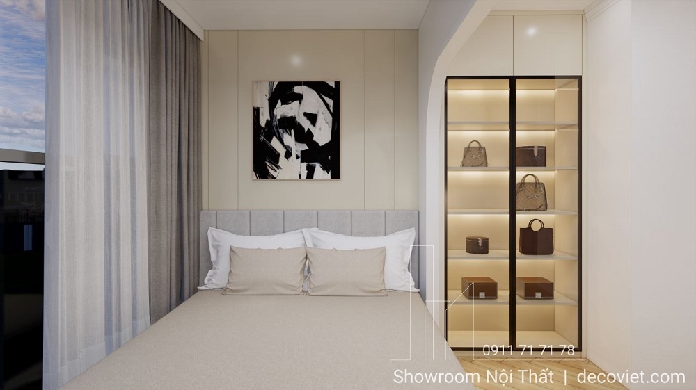 thiết kế nội thất phòng ngủ hiện đại