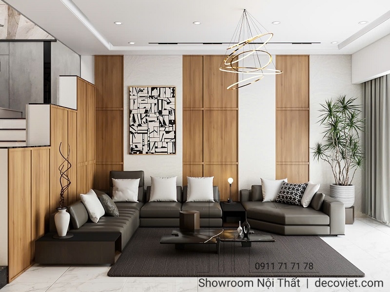 Thiết Kế Nội Thất Nhà Phố 2PN Sang Trọng Tại Quận 7