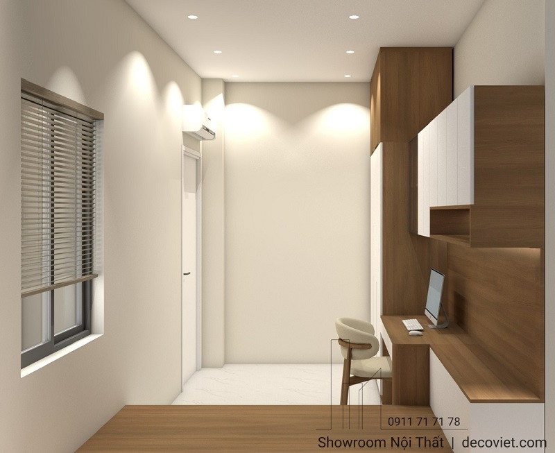 nội thất phòng ngủ thứ 3 bố trí hợp lí chuẩn xu hướng