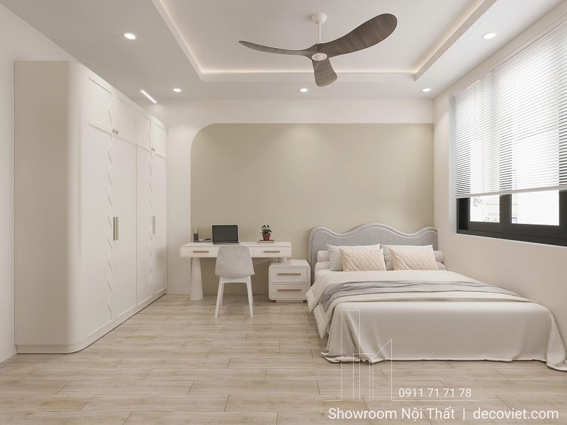 phòng ngủ cho hai bé trong nhà phố Bình Dương