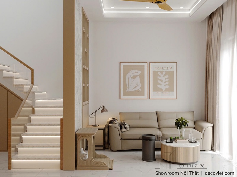 Thiết Kế Thi Công Nhà Phố 3 Phòng Ngủ Quận 9