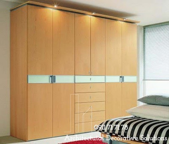 Tủ Quần Áo Gỗ MDF Veneer Sồi 124T