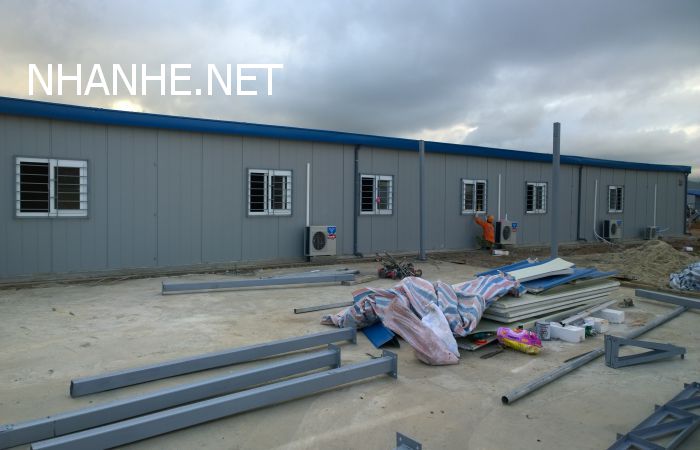 Công trình nhà lắp ghép - Dự án cho thuê nhà lắp ghép tại Hải phòng