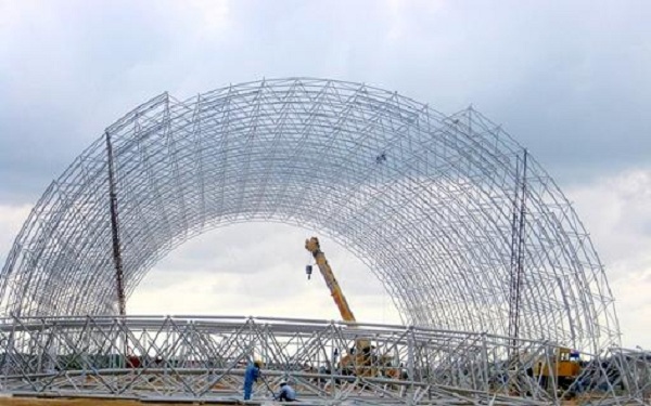 Lắp ghép nhà không gian nhịp lớn