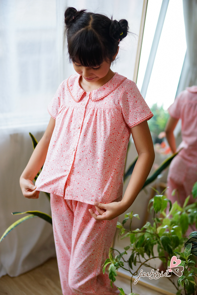 BD Kids áo cổ sen cài nút - 83002