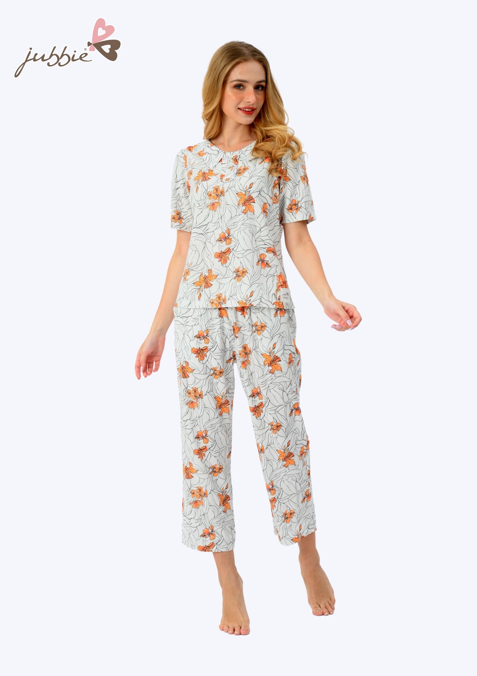 BD cổ trụ 3 nút tay ngắn - 40325