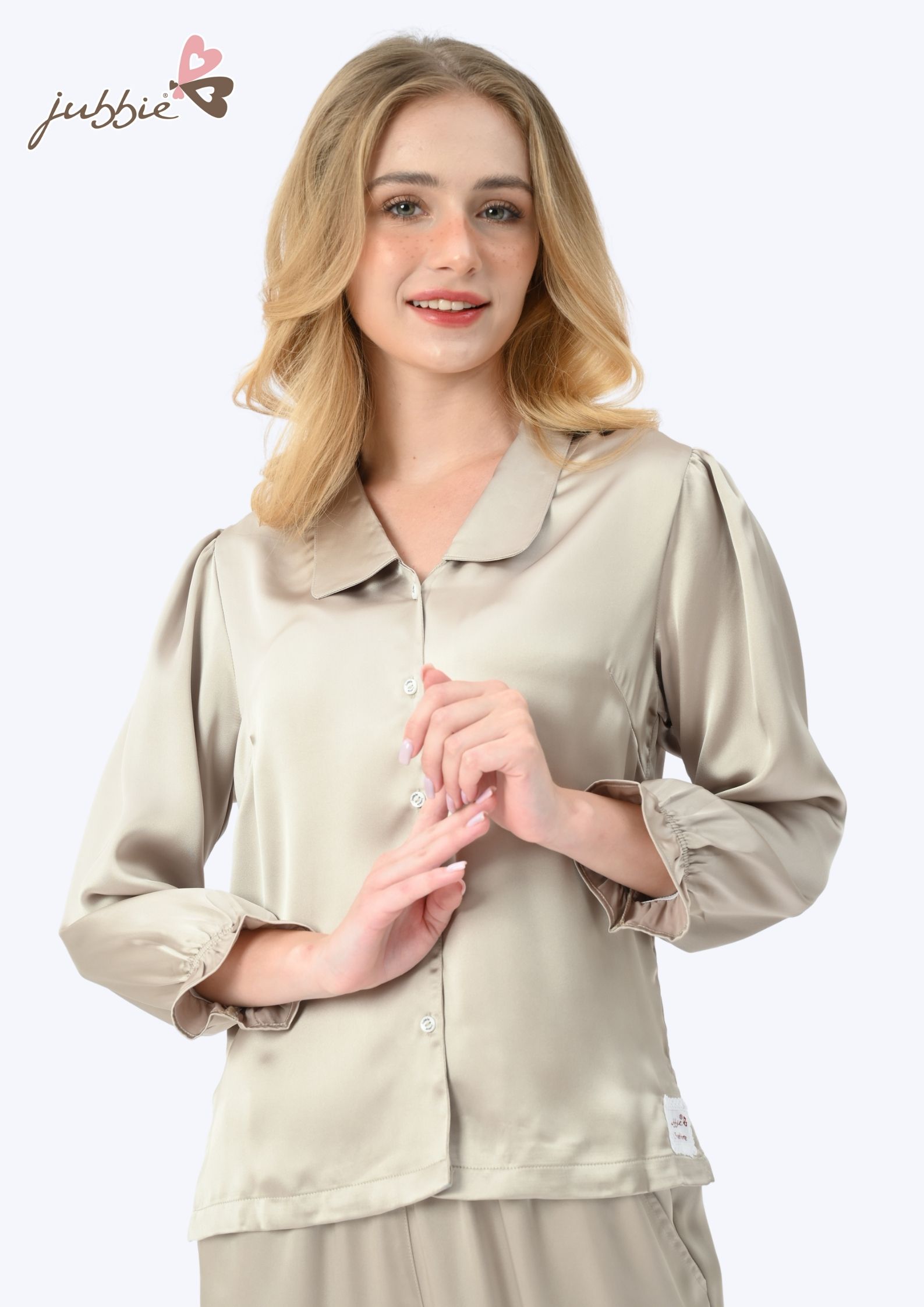 BD cổ sơ mi cài nút tay dài - 94063