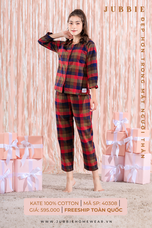BD áo tay dài cổ danton - 40308