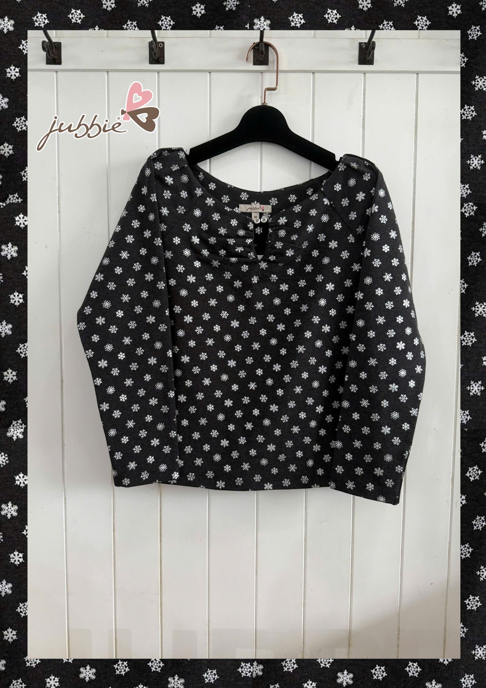 ÁO Cổ tròn 2 nút tay dài - 6035
