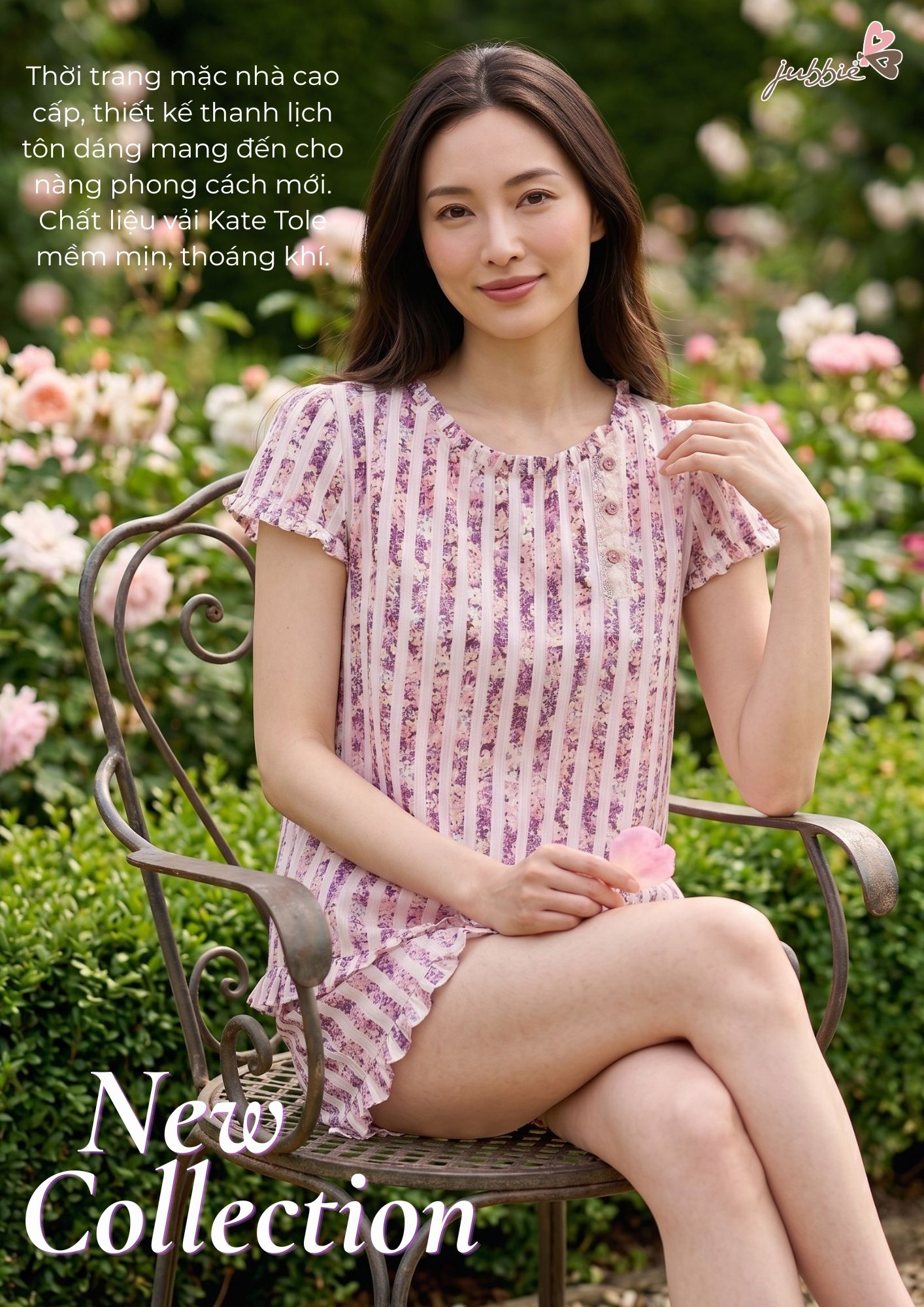 BS Cổ tròn viền bèo - 3184