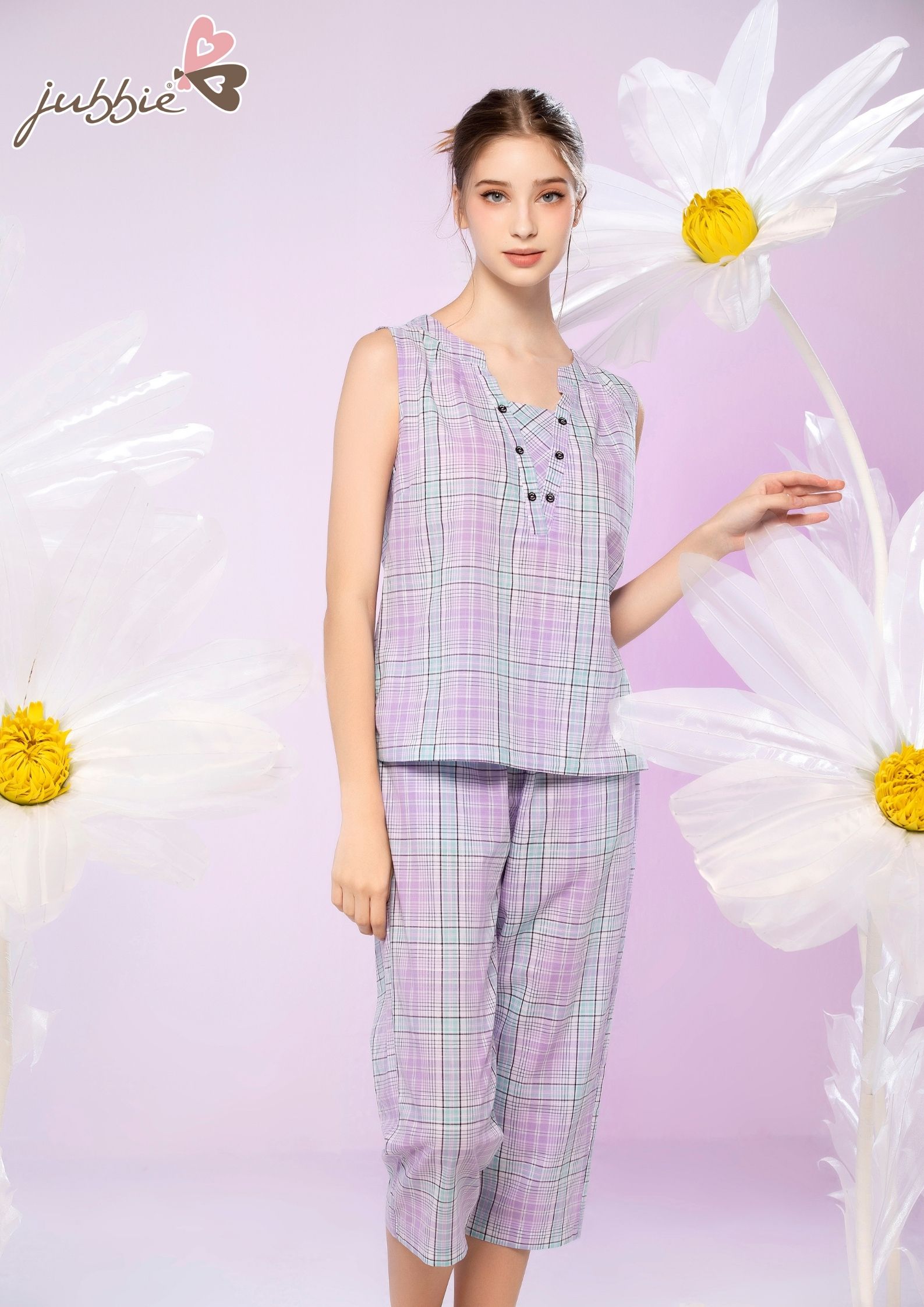 BSNL Cổ V đính nút - 2281