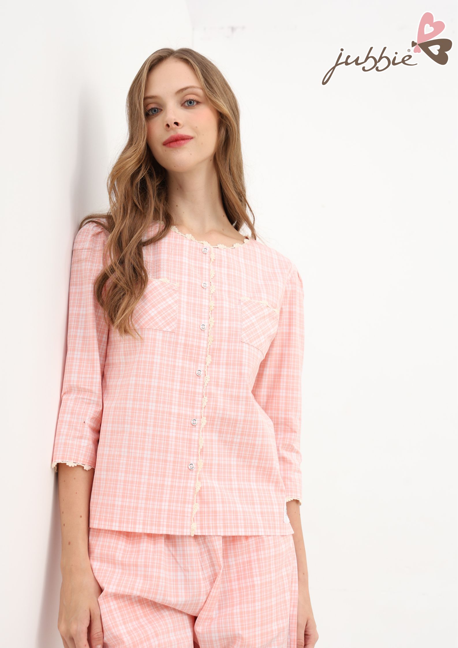 BD Cổ tròn viền ren - 40414