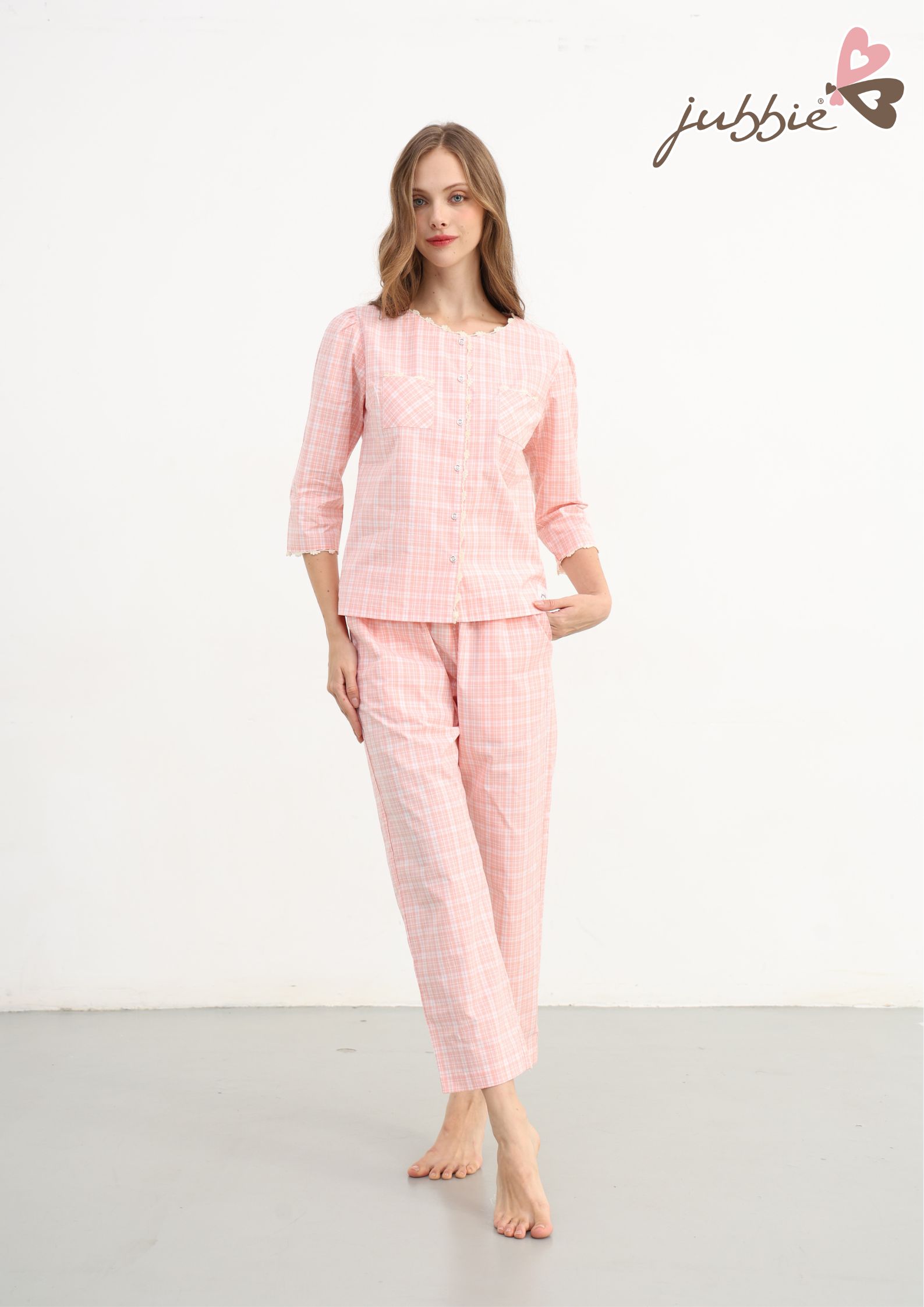 BD Cổ tròn viền ren - 40414