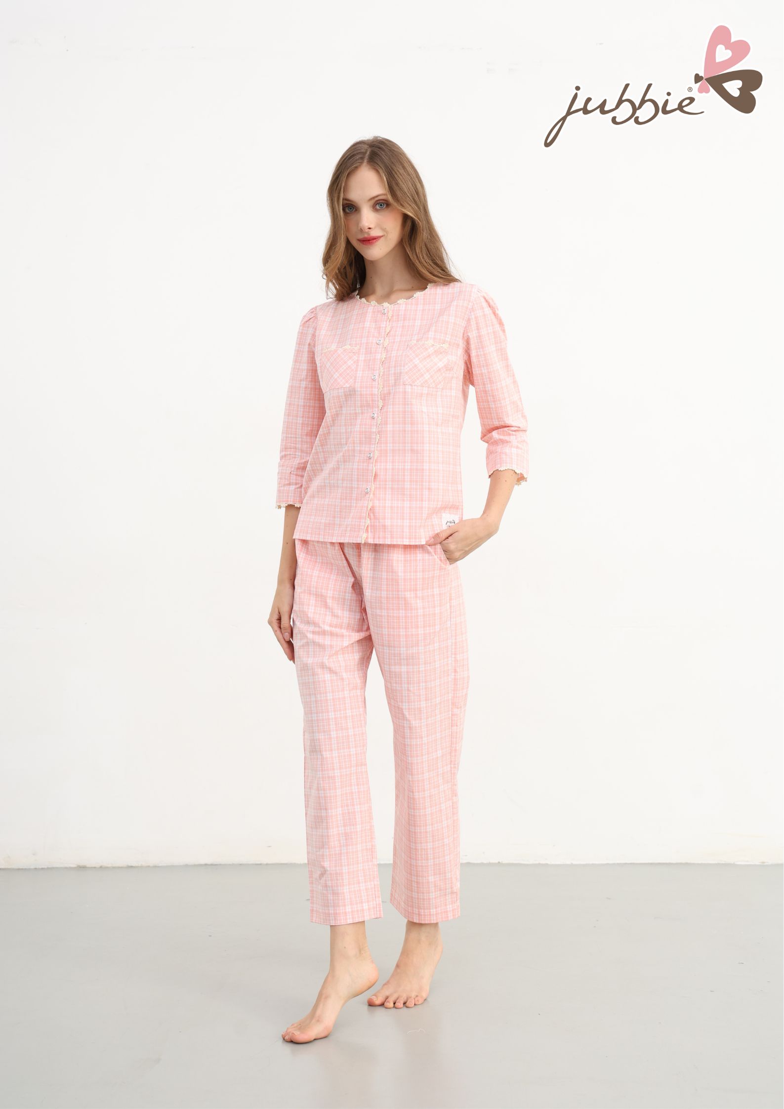 BD Cổ tròn viền ren - 40414