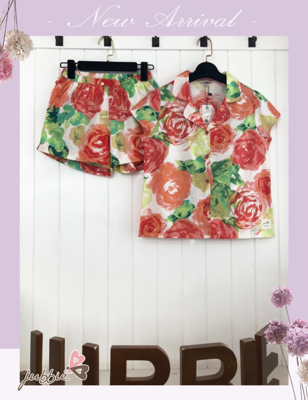 Bộ short cổ danton cài nút 3128