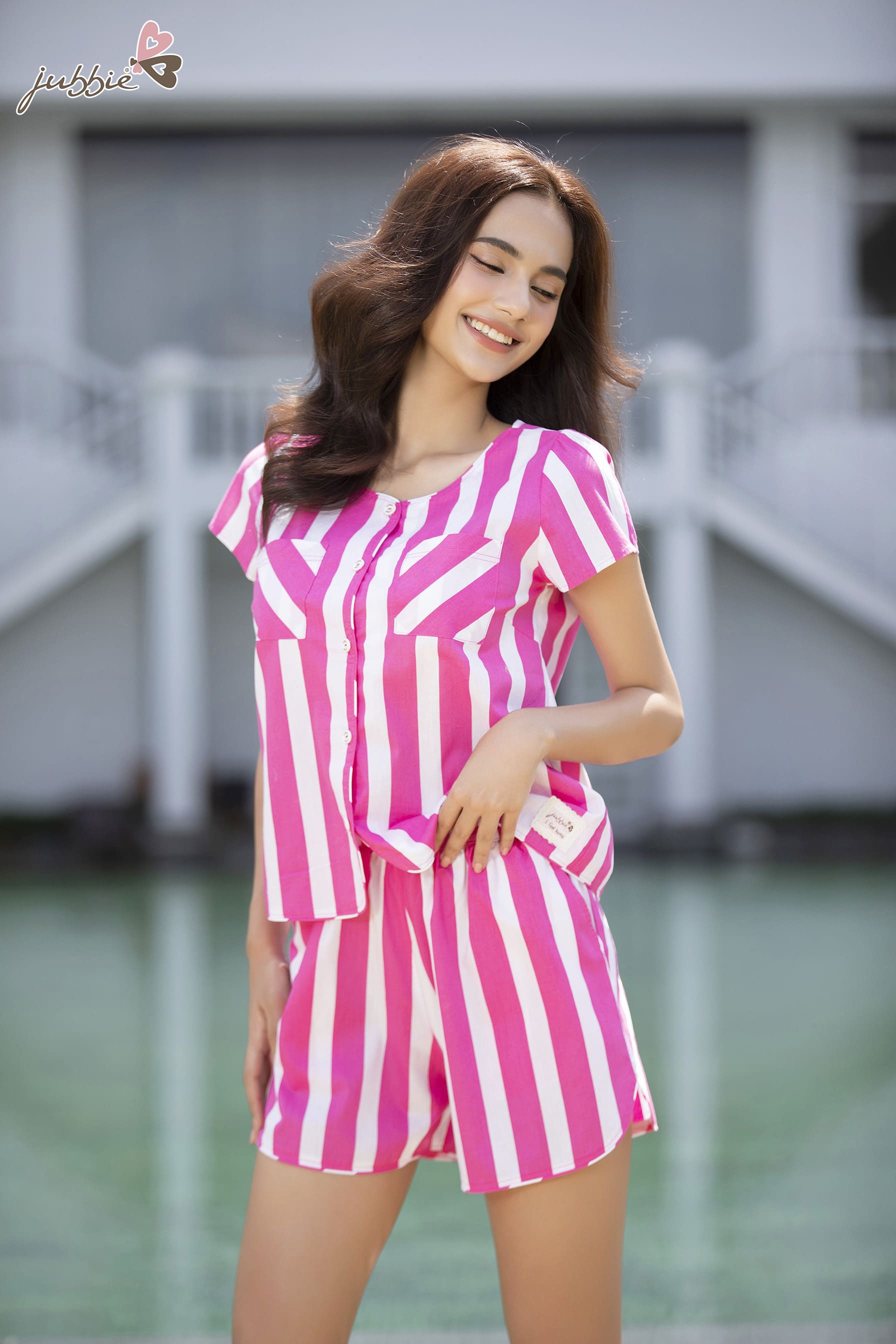 Bộ short cài nút 2 túi - 3134