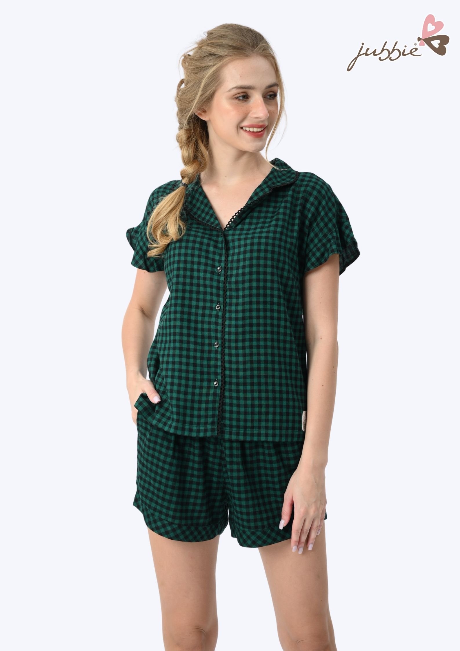 BS cổ danton viền ren - 3148