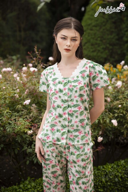 BL Cổ vuông đô ren - 32335