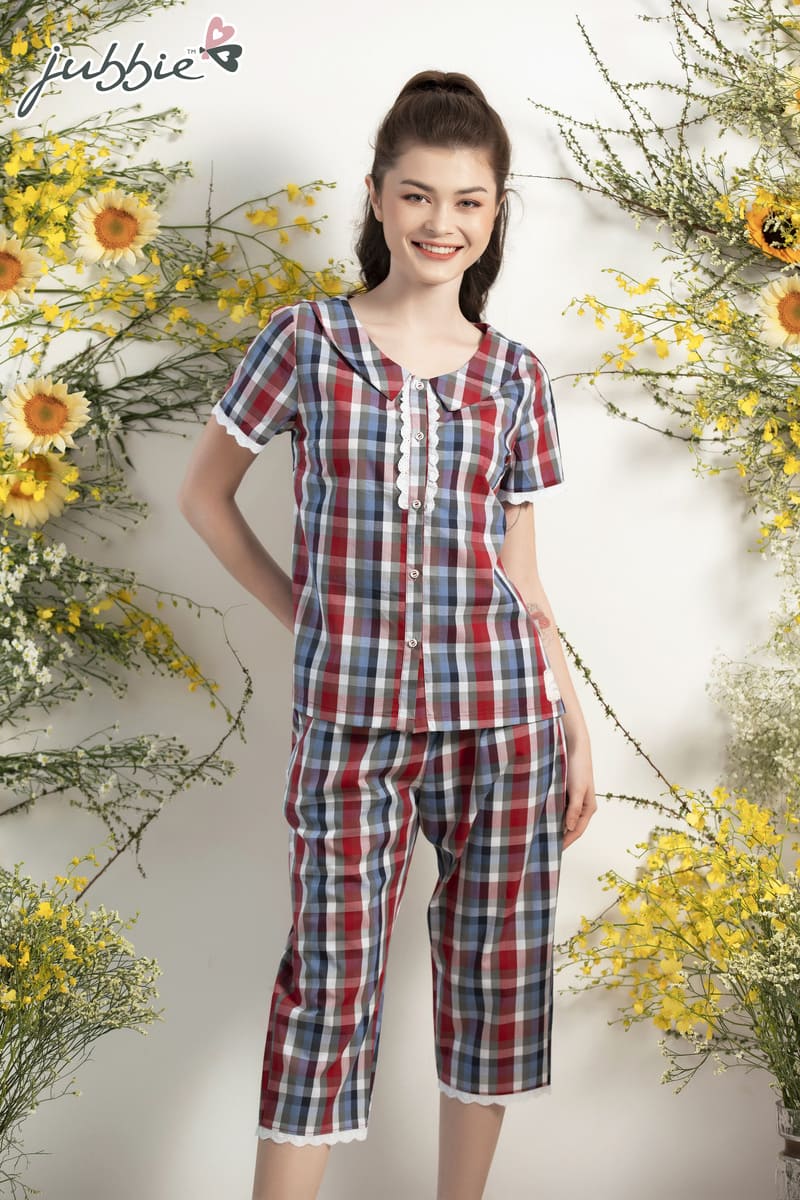 BL Cổ tròn tay viền bèo - 32349