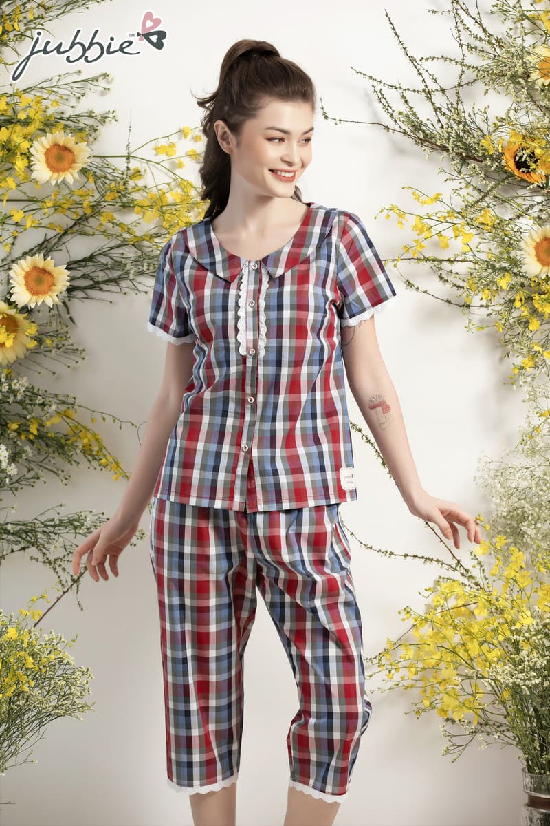 BL Cổ tròn tay viền bèo - 32349