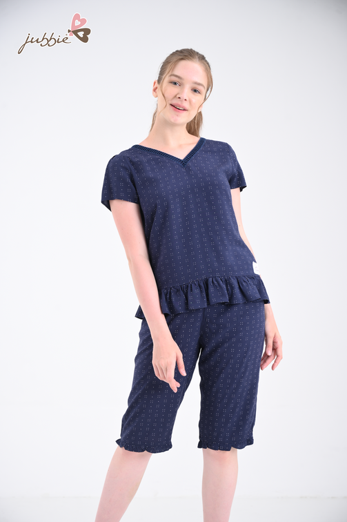 BL Cổ tim viền ren tà bèo - 32385