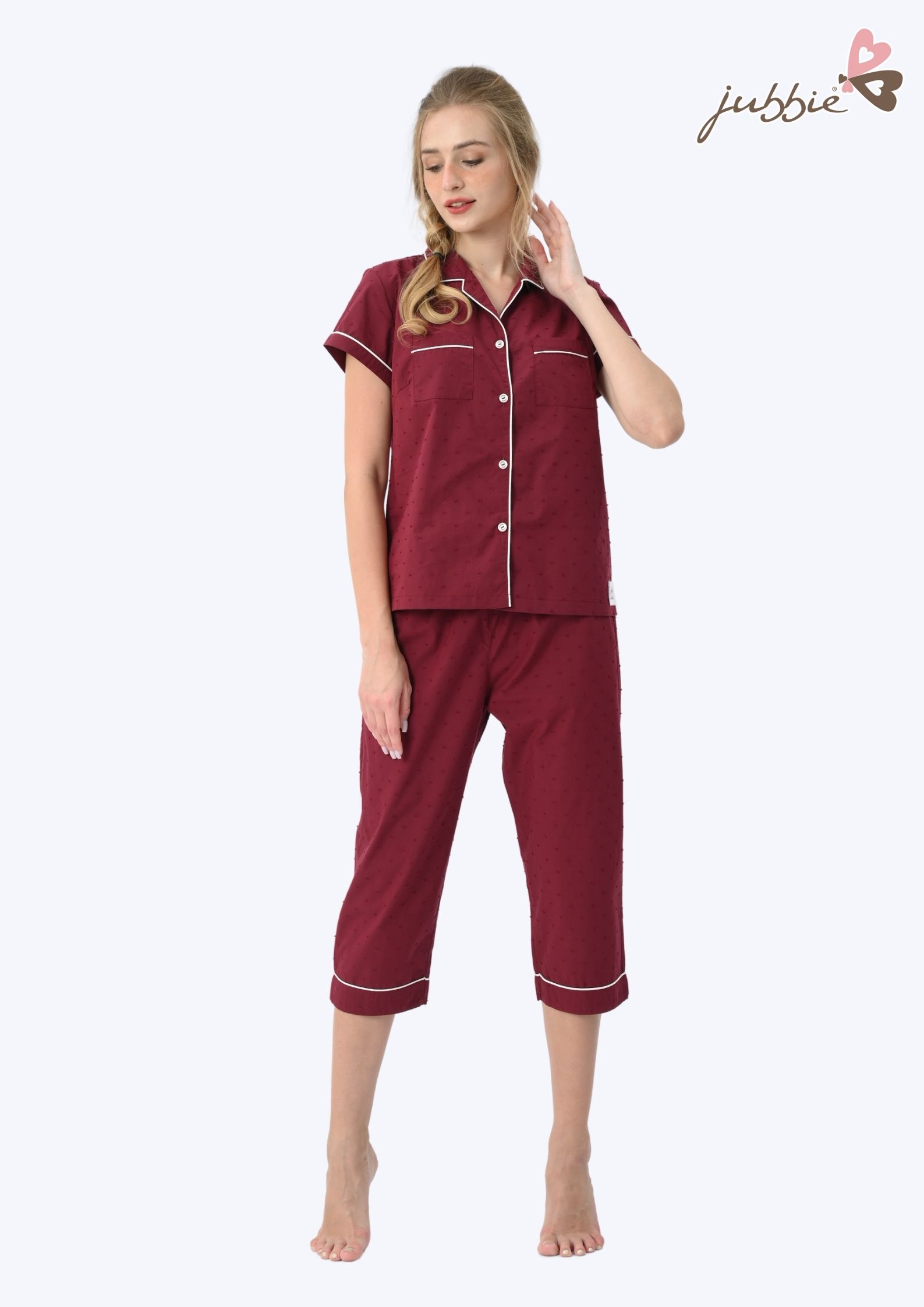 BL cổ viền nhân 2 túi - 32425