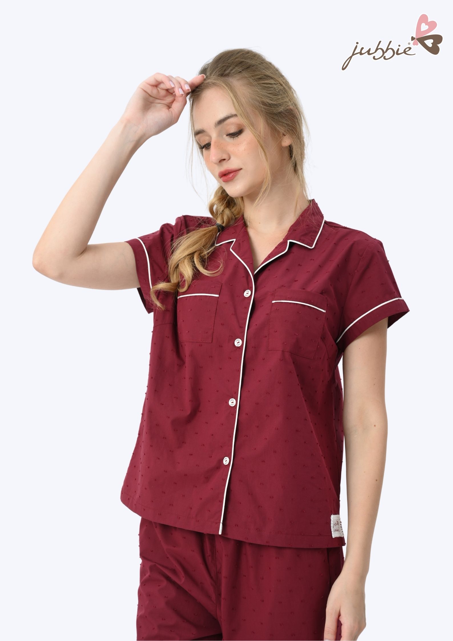 BL cổ viền nhân 2 túi - 32425