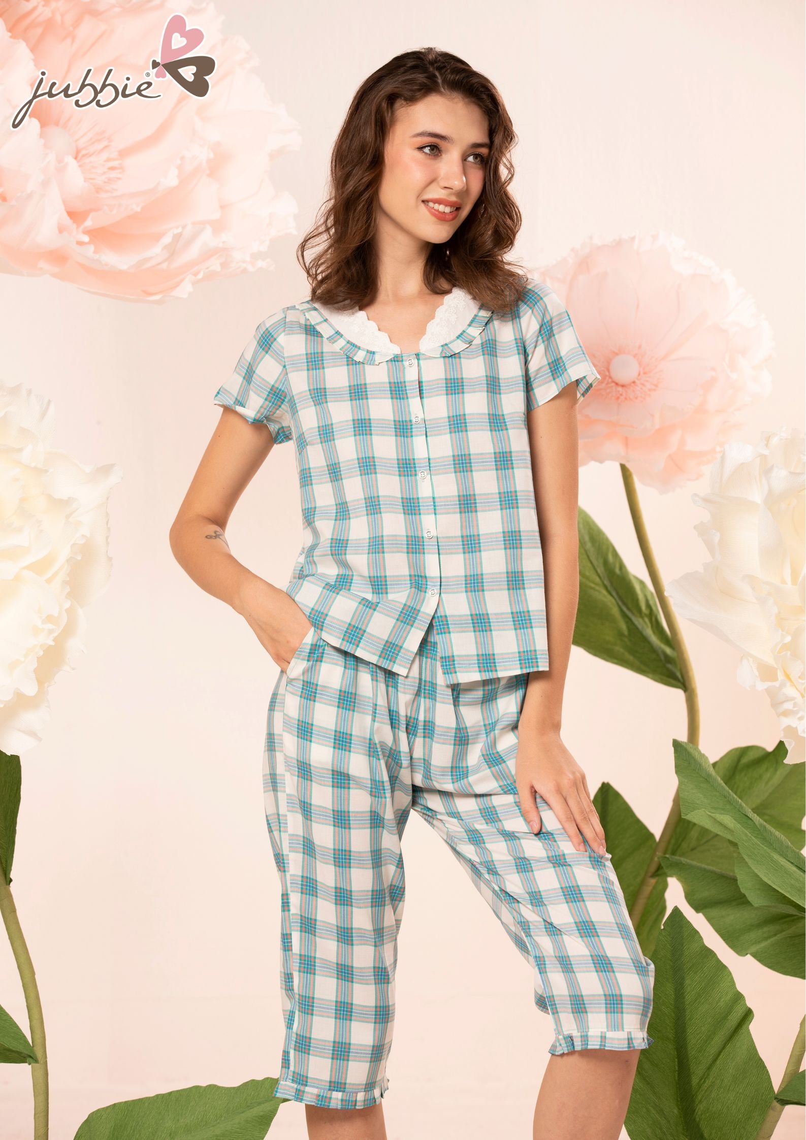 BL Cổ tròn viền bèo - 32442