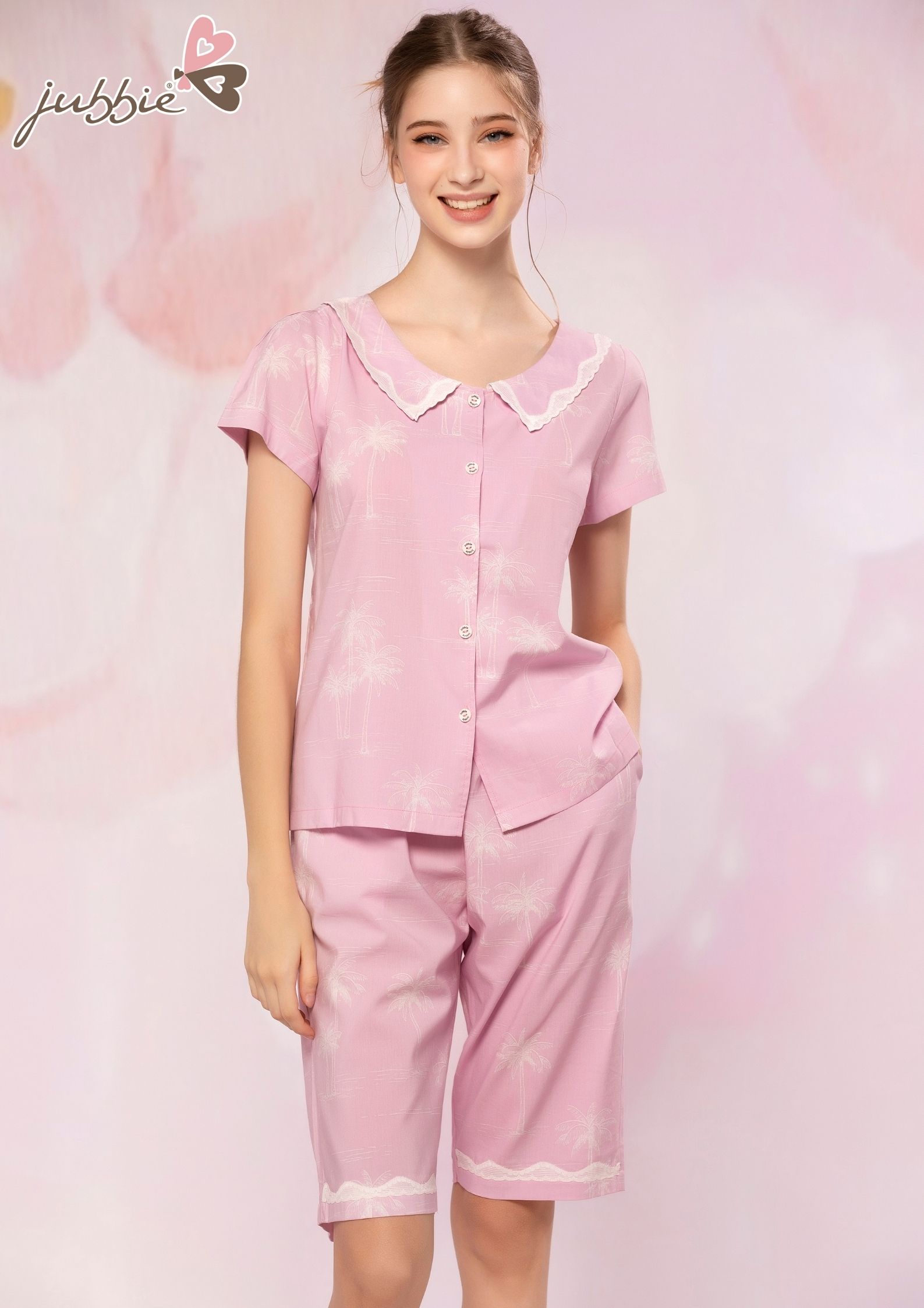 BL lá cổ viền ren - 32444