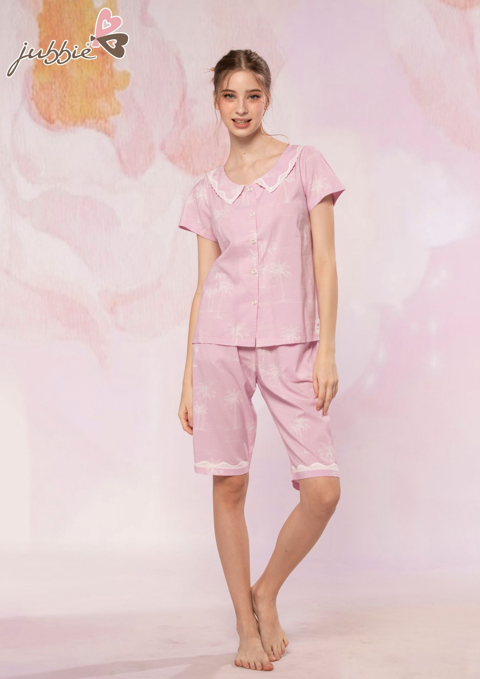 BL lá cổ viền ren - 32444